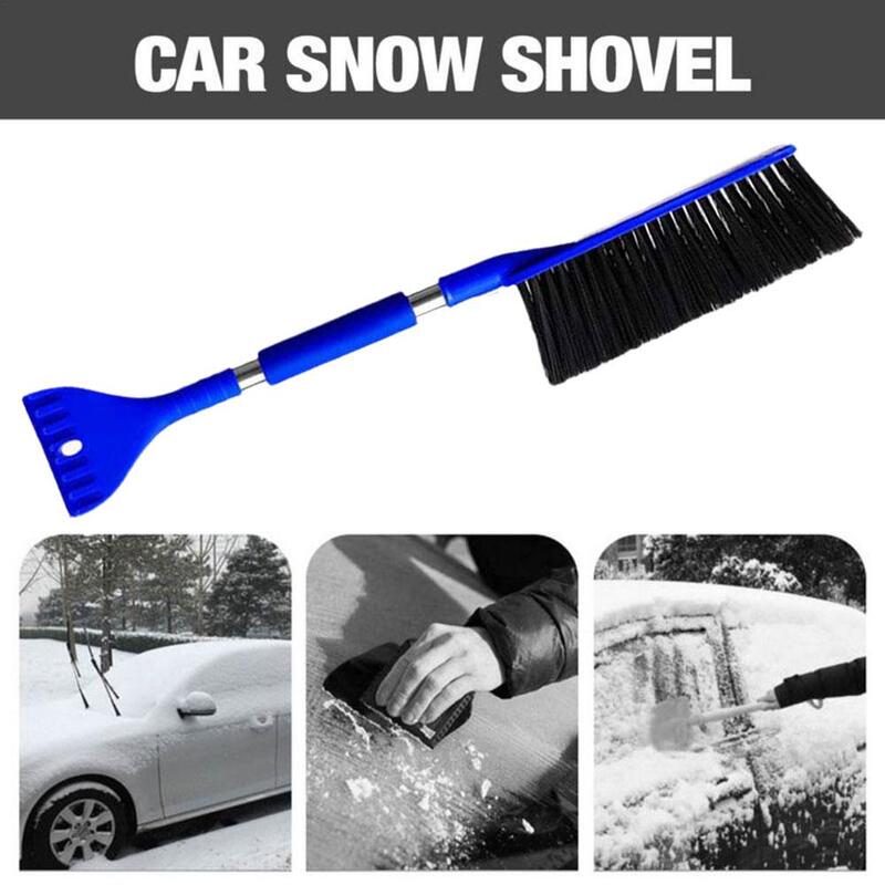 أداة تنظيف الزجاج الأمامي للسيارة ، فرشاة الثلج ، إزالة مجرفة الثلج ، فرشاة السيارة ، الشتاء