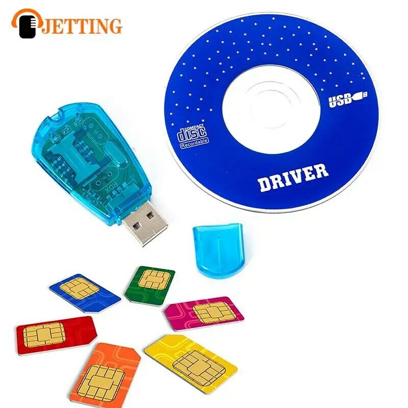 قارئ بطاقة Sim USB والهاتف المحمول ، قارئ جديد ، كاتب بطاقة Simcard ، نسخة ، كلونر ، النسخ الاحتياطي GSM CDMA ، WCDMA ، DOM668