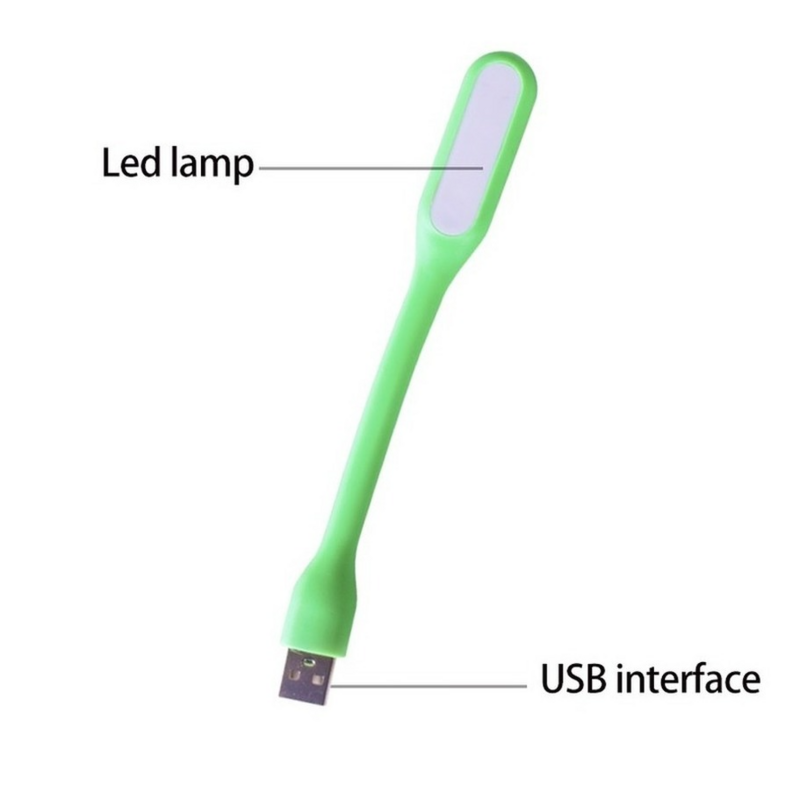 AvvRxx لمبة ليد يو إس بي كتاب ضوء صغير محمول USB LED جهاز باور بانك خفيف محمول دفتر LED القراءة مكتب ضوء USB أضواء ليلية
