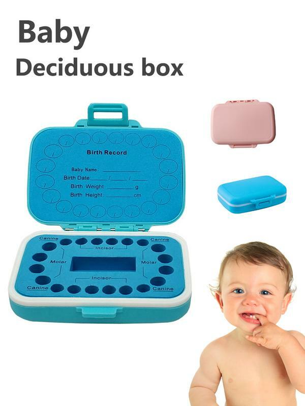 طفل صندوق الأسنان طفل الشعر جمع صندوق بلاستيكي النفضية صندوق الأسنان توفير منزل للبنين بنات