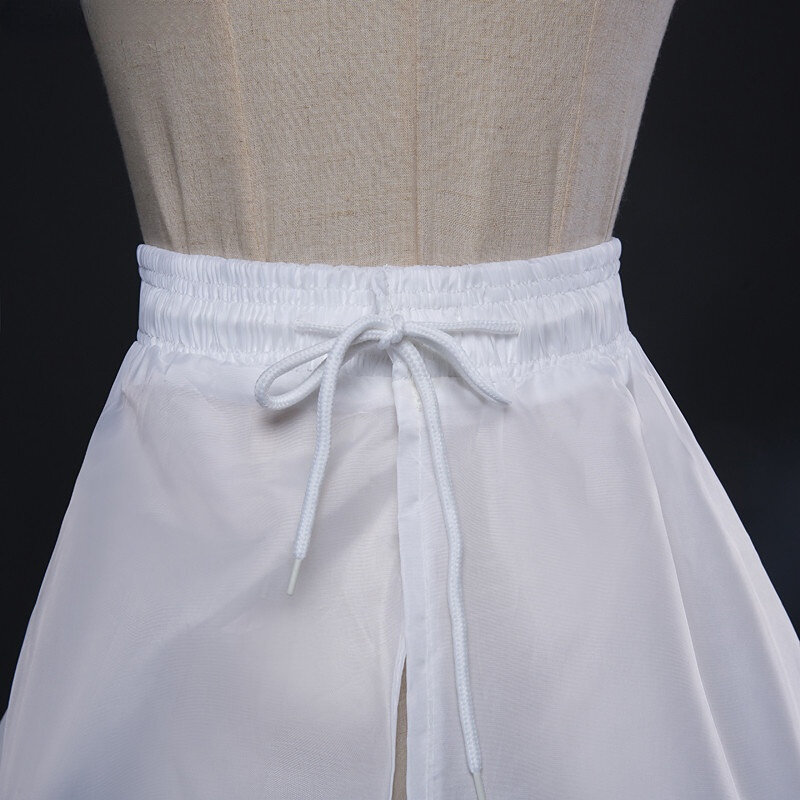 في المخزون Hot البيع 3 هوب الكرة ثوب العظام كامل كرينولين تنورات لفستان الزفاف تنورة الزفاف اكسسوارات زلة