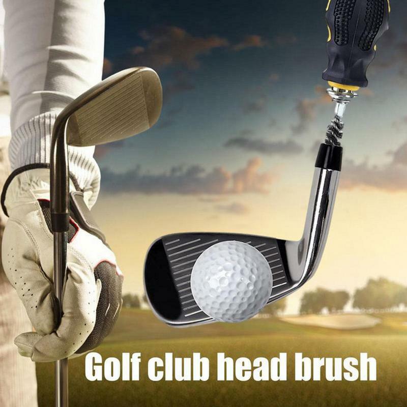فرشاة نادي الغولف من الفولاذ المقاوم للصدأ ، استخدام طويل الأجل ، ملحقات تنظيف للمبتدئين ولاعبي الغولف