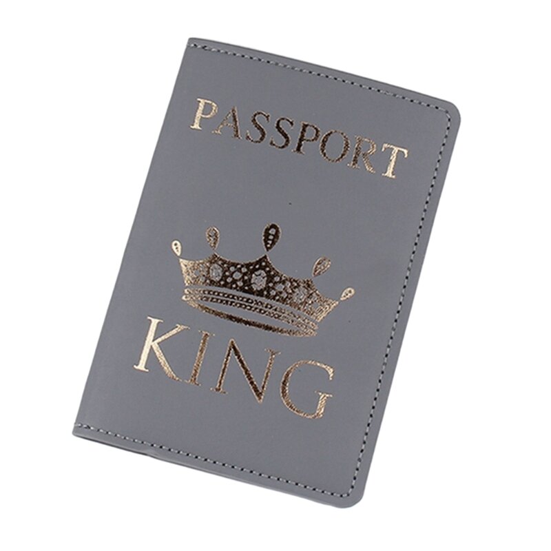 بولي Leather جلدية غطاء جواز سفر حامل للنساء الرجال عاشق زوجين السفر بطاقات الموضة وثائق حفلات الزفاف هدية 517D