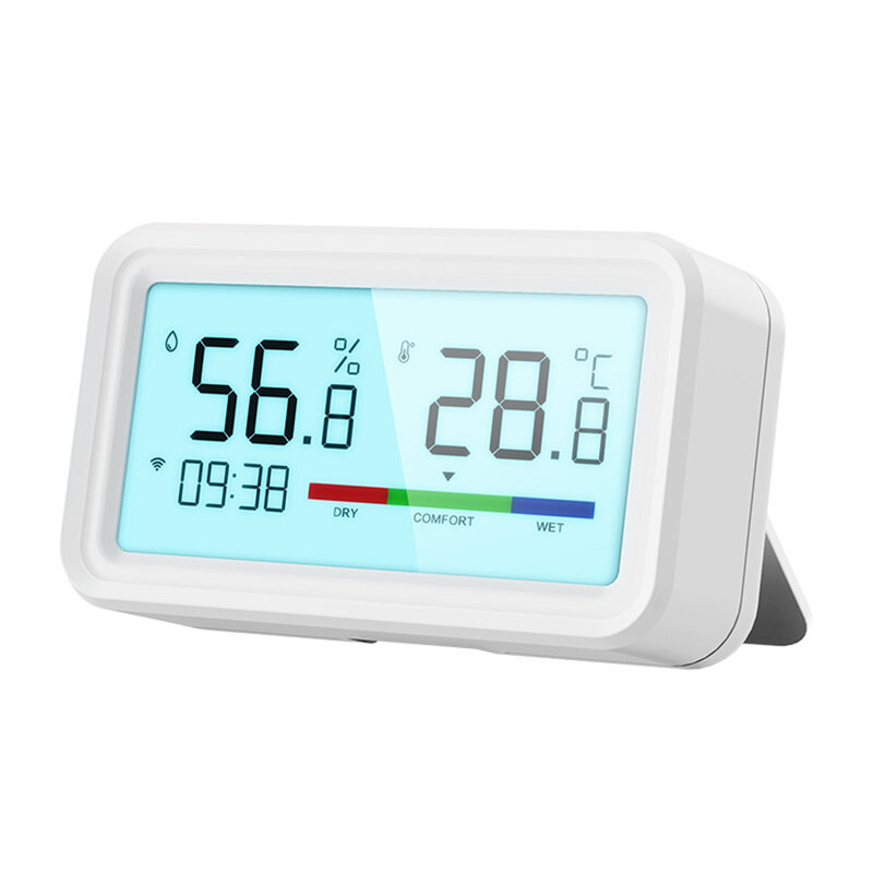 جهاز استشعار الرطوبة المنزلي الذكي ، مستشعر درجة الحرارة والرطوبة ، دقة درجة الحرارة ، التحكم في تطبيقات الهاتف المحمول ، استبدال اسم المنتج