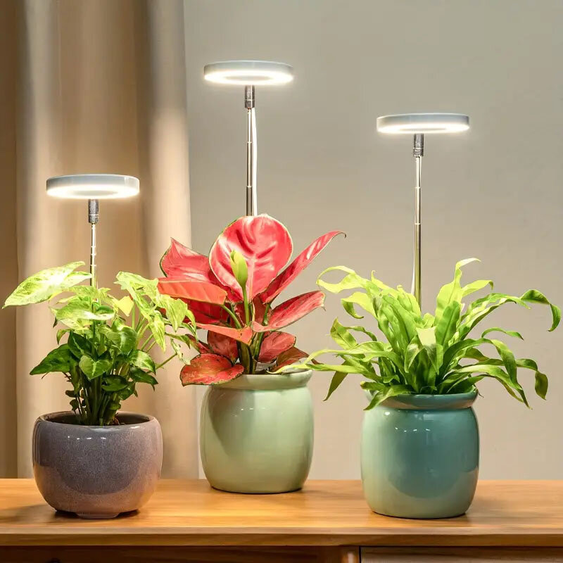 قابل للتعديل الطيف الكامل LED تنمو ضوء ، مصباح مصنع عكس الضوء ، مصباح الزراعة المائية مع الموقت ، ضوء النباتات في الأماكن المغلقة