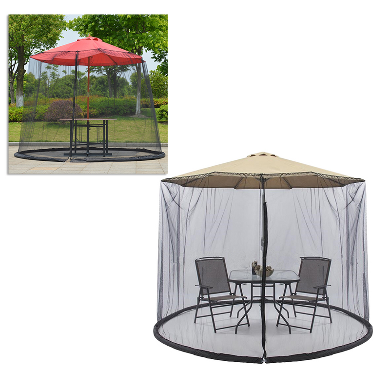 مظلة مظلة حديقة بشبكة البعوض ، تركيب مجاني ، شبكية ، 300x230 سم