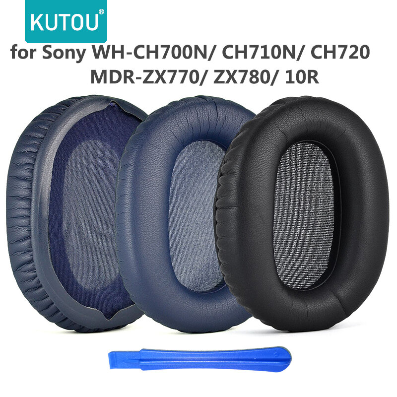 كوتو استبدال منصات الأذن وسادة لسوني WH-CH700N CH710N سماعات وسادات الأذن MDR-ZX770 ZX780 10R الأذن الوسائد إصلاح أجزاء
