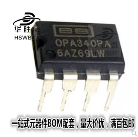1 قطعة/الوحدة جديد الأصلي OPA340PA OPA340P OPA340 في المخزون DIP-8 OPA340PA الصوت المزدوج op-amp