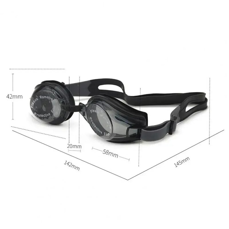 نظارات سباحة مريحة للرجال ، بتصميم مريح ، نظارات غوص عملية