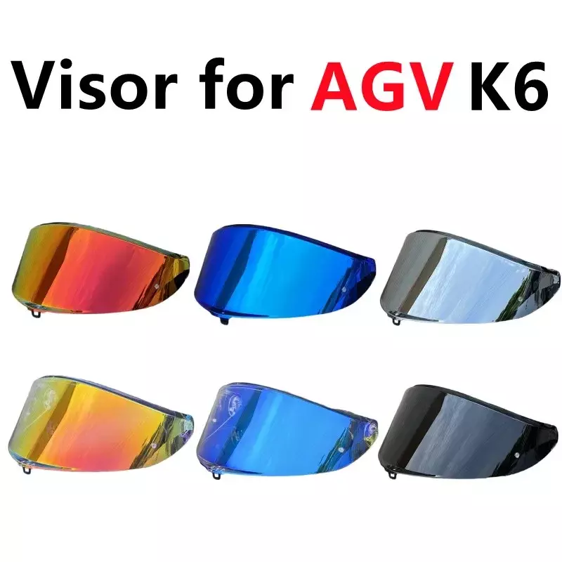قناع ل AGV K6S و K6 ، درع خوذة ، Sunshield ، الزجاج الأمامي faceshifield قطع الأشعة فوق البنفسجية ، اكسسوارات Cascos