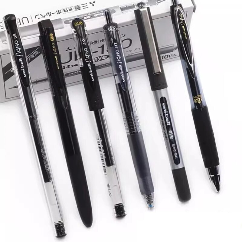 مجموعة أقلام جل يوني للأطفال ، الأدوات المكتبية الإبداعية للمدرسة ، اليابان ، من من من من من من نوع يوني ، من مجموعة مستلزمات ، UB150 ، 6