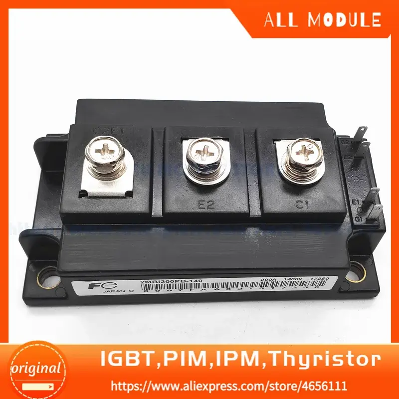 2MBI200PB-140 IGBT 1400 فولت 200A 2MBI200PB140 شحن مجاني جديد أصلي 2MBI 200PB-140 IGBT وحدة