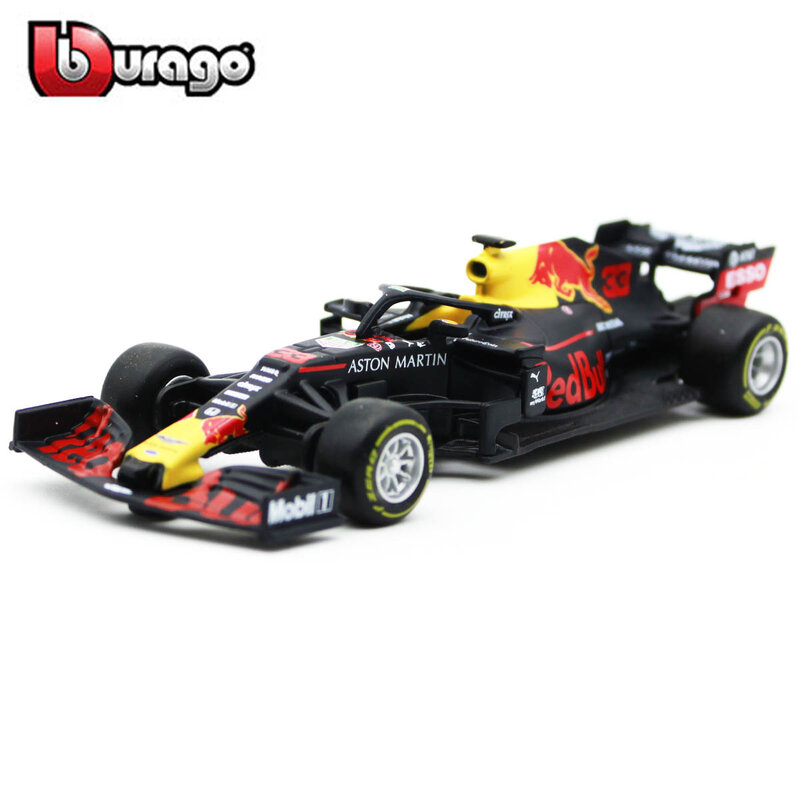 Bburago 1:43 2019 2021 RB16B RB15 RB14 RB13 RB12 #33 #3 F1 سباق الفورمولا سيارة ثابت محاكاة Diecast نموذج سبيكة سيارة