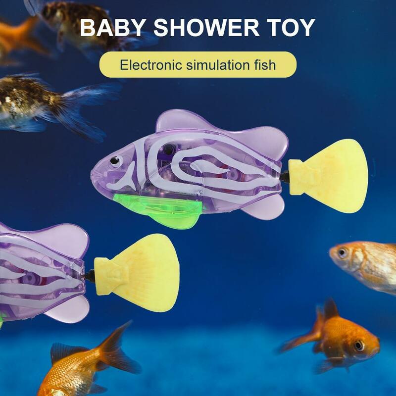 لعبة تفاعلية كهربائية للأطفال ، لعب داخلي للحيوانات الأليفة ، لعبة السباحة ، الأسماك الكهربائية ، ألعاب حمام الأطفال ، الكلب والقط