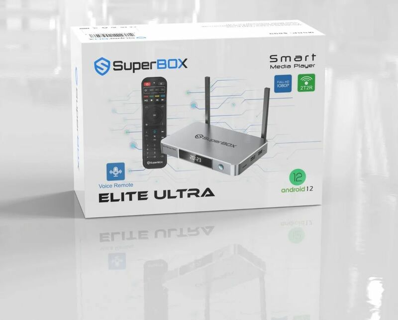 Superbox-Elite Ultra Voice Remote ، تطبيقات متميزة ، خصم خاص ، بيع