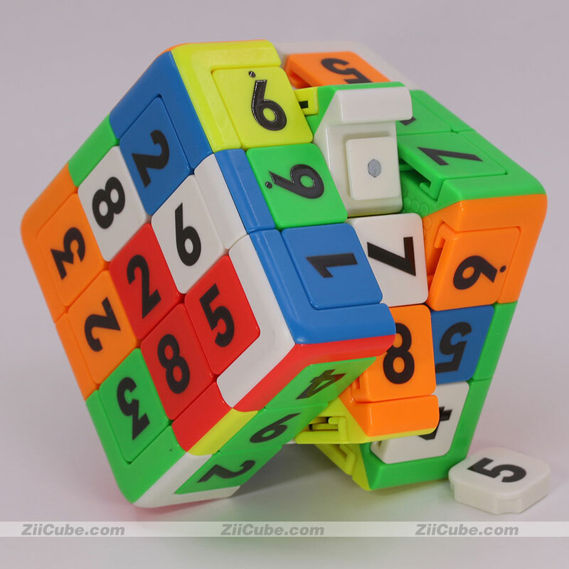 مكعب سحري Yuxin-Klotski ، لغز الأرقام المغناطيسية ، لعبة سودوكو منطق ذكية ، لعبة تعليمية احترافية ، كوستكي ، 3x3x3 ، 2x2 ، 2x2