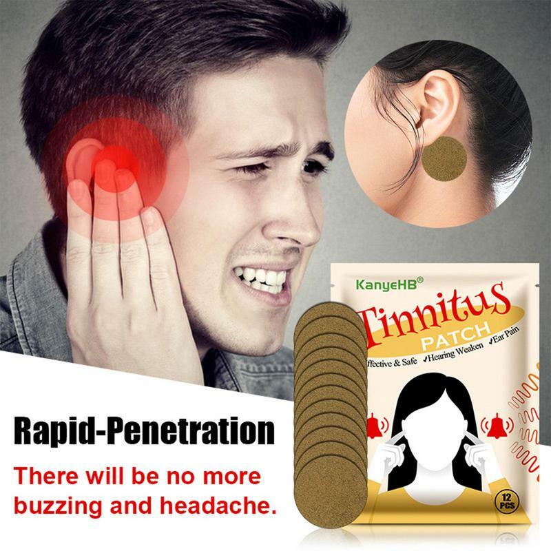 علاج الطنين العشبية التصحيح لفقدان السمع ، ويحسن السمع ، وطنين الأذن الإغاثة للرنين آذان ، وعدم الراحة الأذن ، 12 قطعة