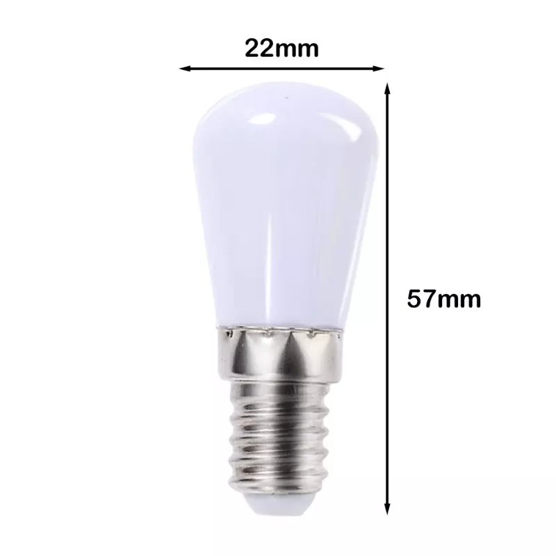 4 قطعة E14 مصابيح كهربائية صغيرة LED ثلاجة مصابيح كهربائية 220 فولت LED مصباح الثلاجة المسمار لمبة لخزانات الثلاجة العرض
