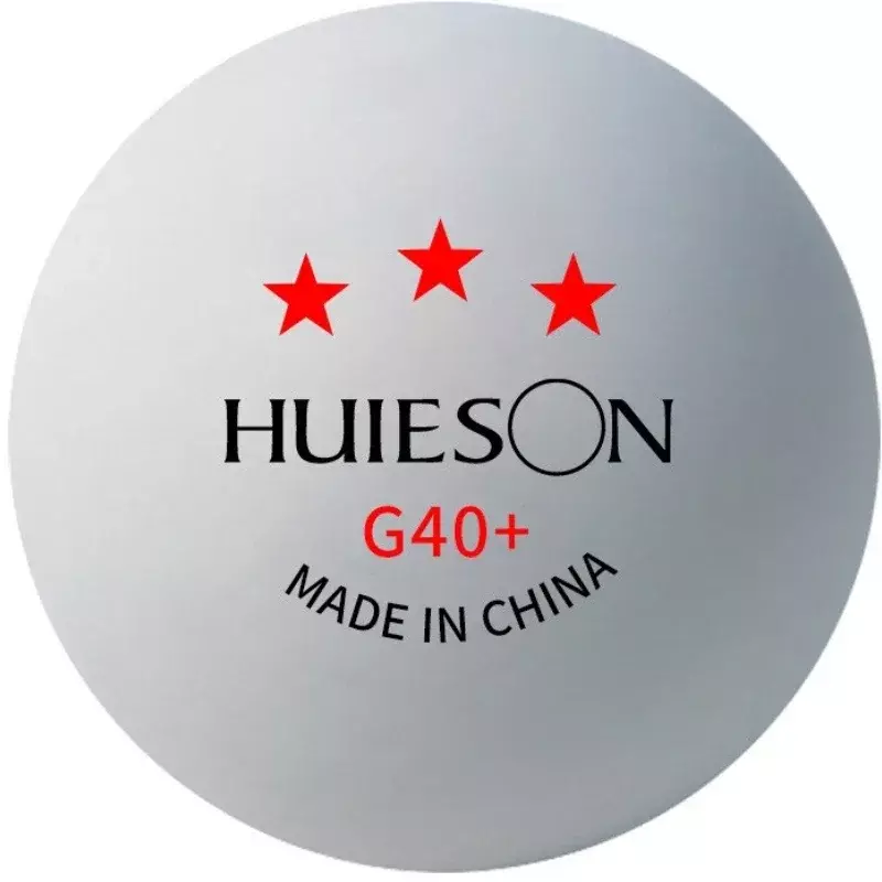 Huieson-المهنية تنس الطاولة بينغ بونغ كرات ، مادة البوليمر ، كرات تنس الطاولة ، معيار TTF للمنافسة ، G40 + ، 3 نجوم