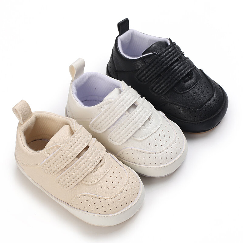 حذاء رياضي من HAIZHIW للأطفال 0-18 متر مشوا لأول مرة جذاب للأطفال حديثي الولادة من قماش الكانفا أحذية للأطفال الذكور والبنات سرير ناعم وحيد