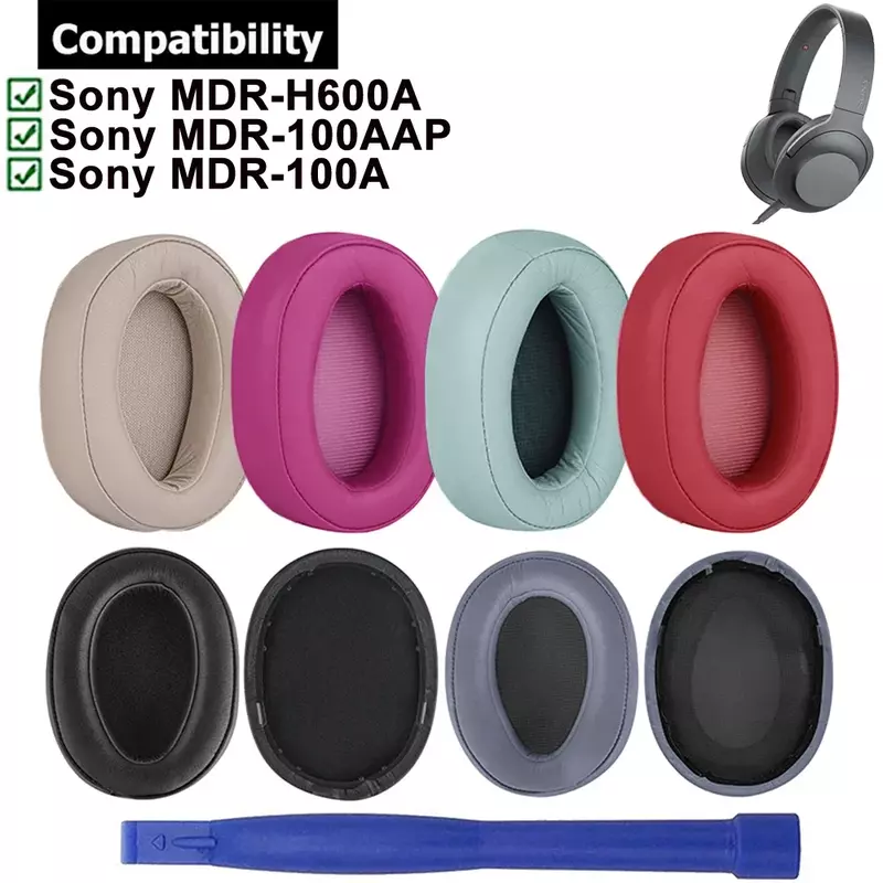Replacement Earpads Ear Pads Cushion Cover Repair Parts for Sony MDR-100A MDR-100AAP MDR-H600A MDR 100A 100AAP H600A Headphones