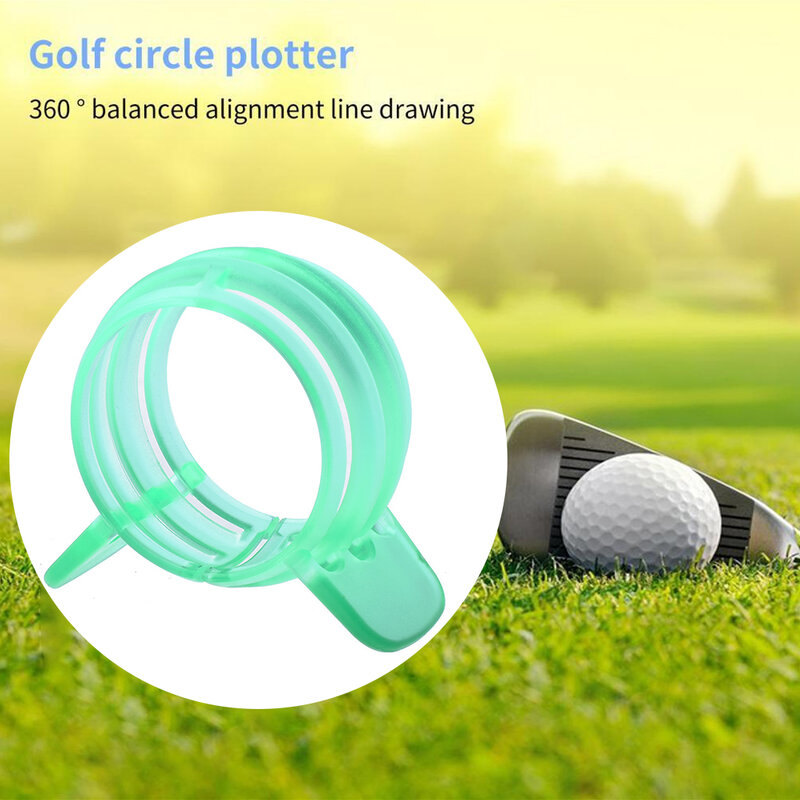 كرة الغولف خط مستقيم علامة ، علامة القلم ، 360 درجة ، قالب لون الصلبة ، الرسم ، ممارسة أداة المحاذاة ، الأخضر