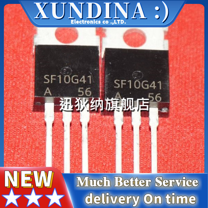 5PCS/LOT SF10G41A  SF10G41 TO-220 new and original IC