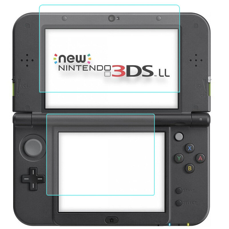 2 قطعة/المجموعة الزجاج المقسى لنينتندو جديد 3DS XL/LL 3DSXL/3DSLL واقية غلاس واقي للشاشة ل 3DS XL