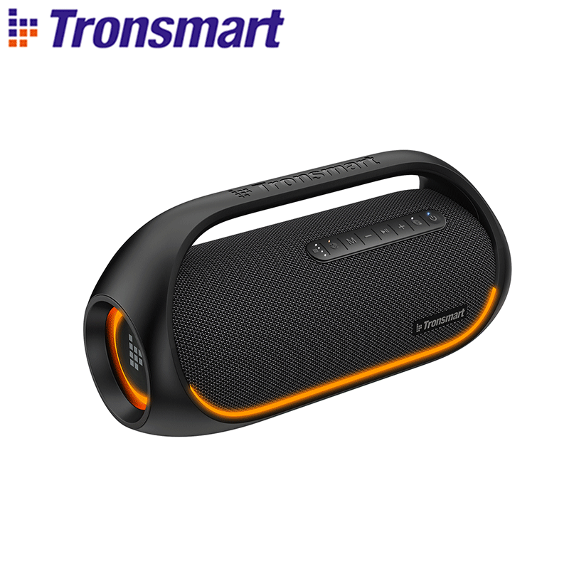 Tronsmart Bang سماعات 60 واط بلوتوث المتكلم مع ضياع مرحبا الدقة الصوت ، باس الثقيلة ، App التحكم ، مقبض المحمولة ، للحزب