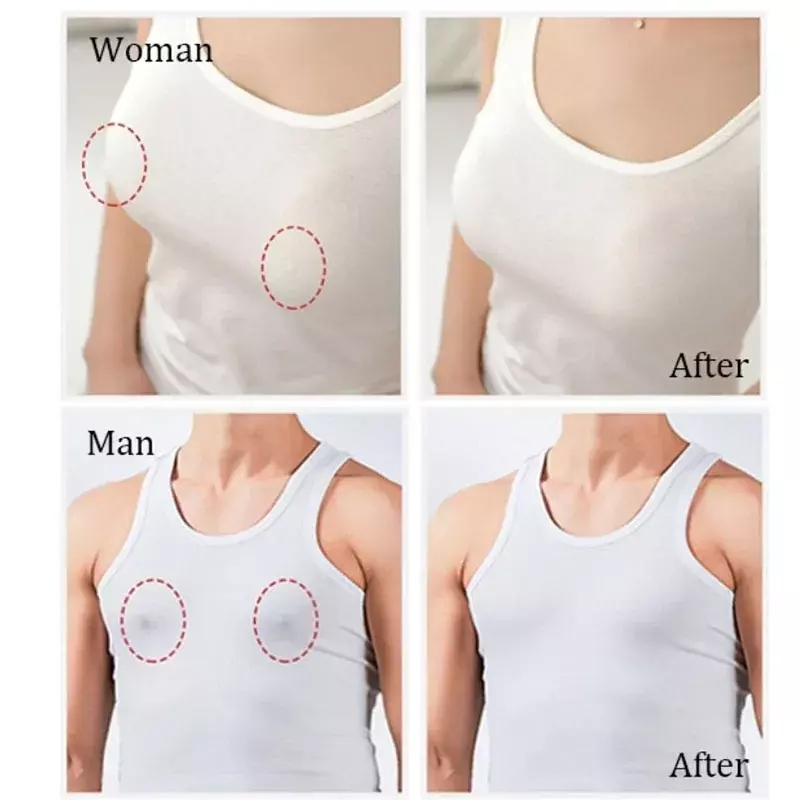 ملصق صدر غير مرئي للاستعمال مرة واحدة لصقة صدر غير منسوجة ، غطاء حلمة ، وسادة بدون حمالة صدر ، 50 + ،