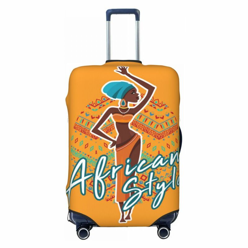 غطاء حقيبة سفر للنساء من أفريقيا ، نمط عرقي للعطلات ، إكسسوارات أمتعة مفيدة ، حماية للسفر