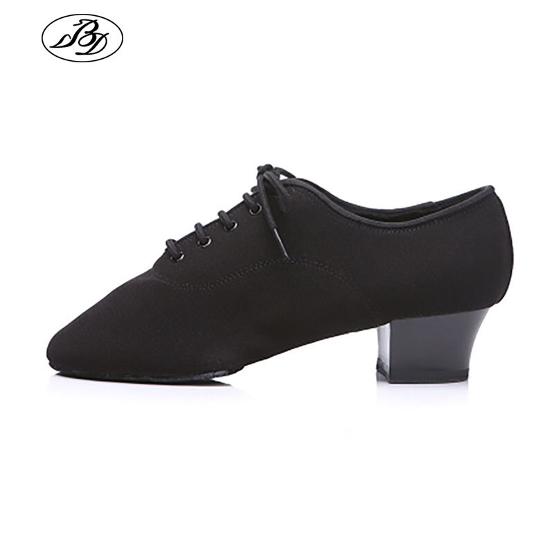 تخفيضات هائلة على أحذية الرقص اللاتينية الرجالية BD من القماش المنفصل أحذية رياضية أحذية الرقص الاحترافية BD417 أحذية تدريب قاعات الرقص