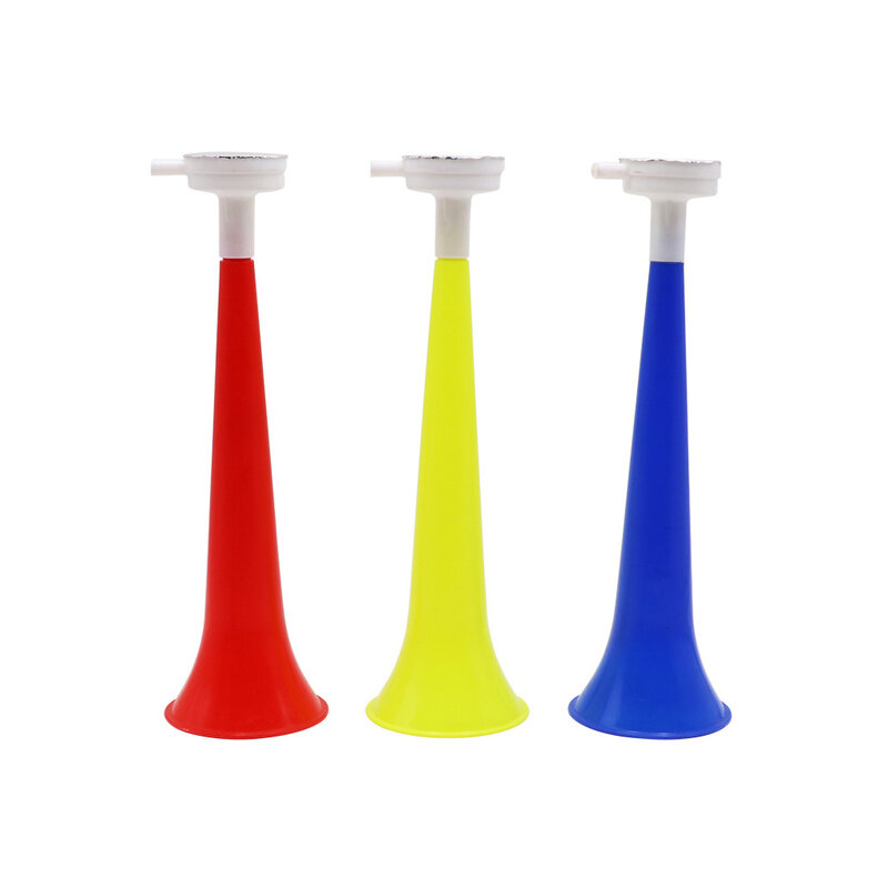يهتف البلاستيك القرن لعبة كرة القدم المشجعين التشجيع الدعائم Vuvuzela طفل البوق بالجملة دروبشيبينغ للرياضة تلبية