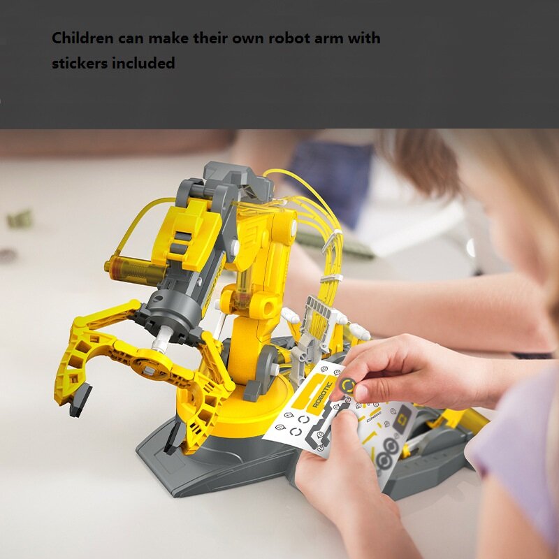 ذراع الميكانيكية حفارة لعبة الأطفال تجربة العلوم مجموعة