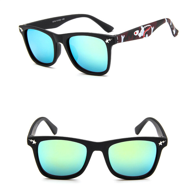 جديد ماركة تصميم الاطفال النظارات الشمسية الفتيان الطفل النظارات الشمسية الفتيات الأطفال نظارات التمويه نظارات شمسية للبنين Gafas دي سول UV400