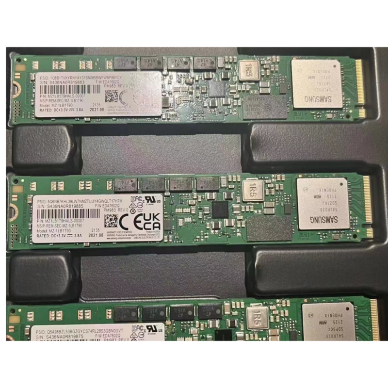 فئة المؤسسة PCIE NVME SSD ، PM983 T M.2 ، جديد