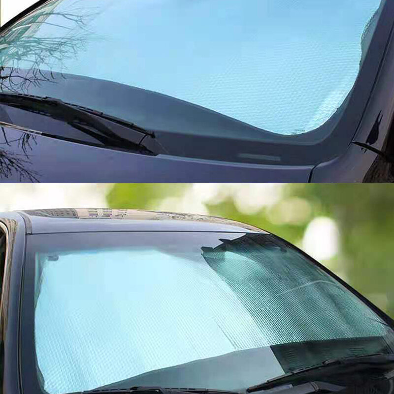نافذة أمامية للسيارة ظلة الأشعة فوق البنفسجية حماية قابل للسحب الظل الشمس حامي الزجاج الأمامي قناع غطاء السيارات الستار ظلة الملحقات