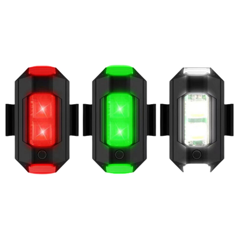 اللاسلكية وامض الملاحة أضواء الأحمر الأخضر والأبيض 3 ألوان ل يخت سيارة كهربائية دراجة LED الطائرات ستروب ضوء ديكور أداة