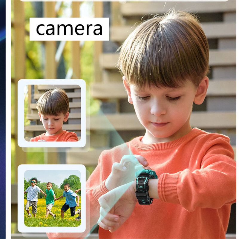 جديد مقاوم للماء الاطفال ساعة ذكية للأطفال SOS دعوة الهاتف الساعات استخدام بطاقة SIM صور IP67 الاطفال صبي فتاة هدية ل IOS أندرويد