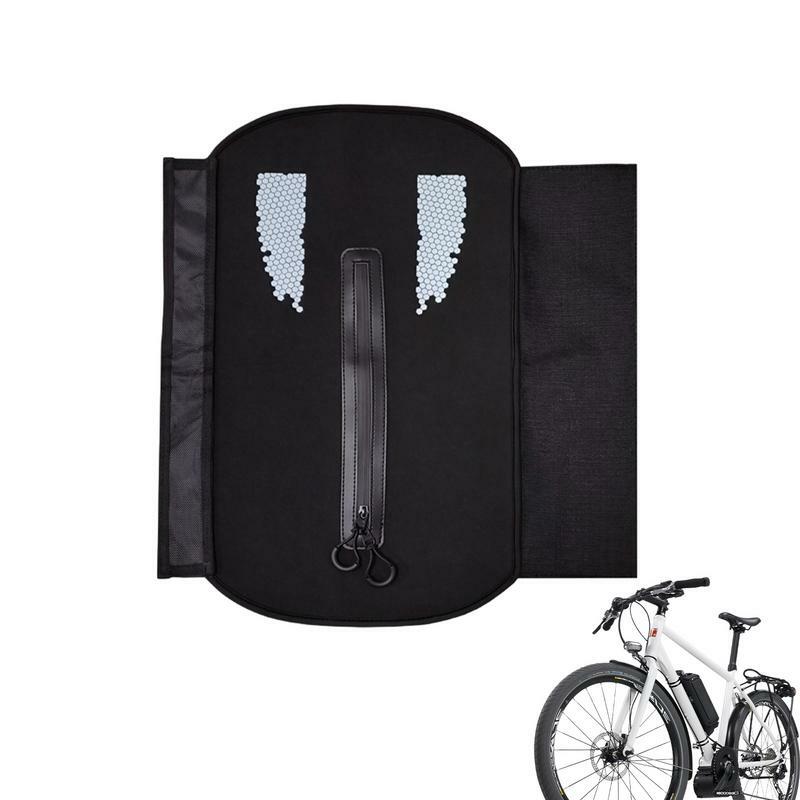 مقاوم للماء غطاء بطارية الدراجة الكهربائية مع شرائط عاكسة ، الغطاء الواقي للمطر ، حقيبة بطارية مستقرة ، والسفر