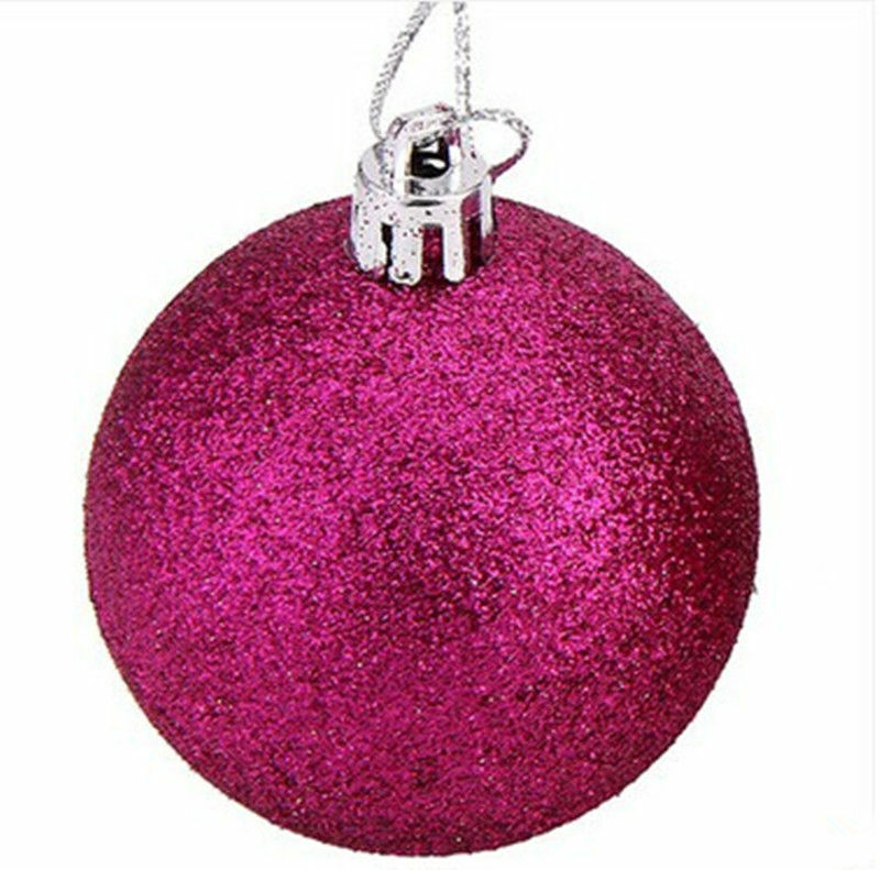 New Product Christmas Decoration Ball, A Box Of 24pcs Shatterproof Christmas Ball Pendant, Decorations For Holiday Parties