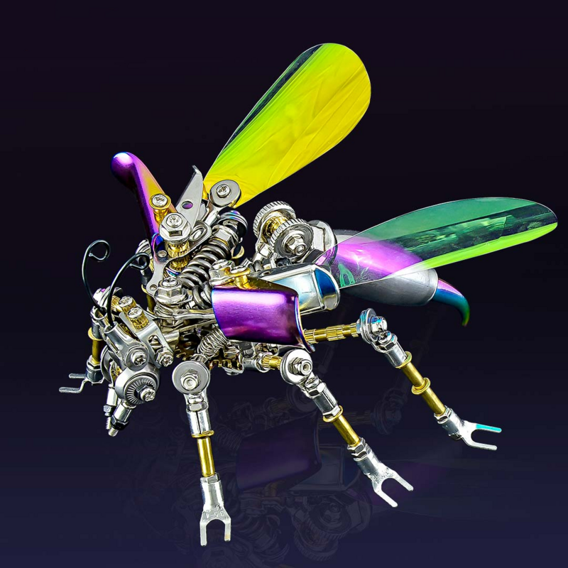 لتقوم بها بنفسك تجميع المعادن الحشرات نموذج عدة ثلاثية الأبعاد اليراع دبور لغز الآلات نماذج لعبة نموذج الدقة هدية للأطفال البالغين