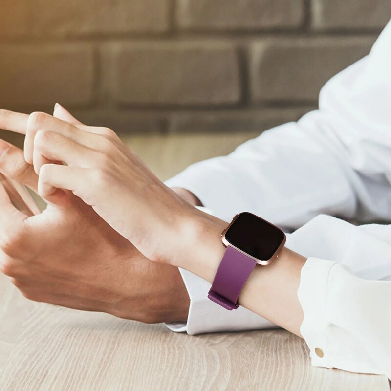 حزام ل Fitbit فيرسا 2 الفرقة سيليكون الرياضة استبدال حزام المعصم حزام الساعات ل Fitbit فيرسا لايت سوار Smartwatch ملحق