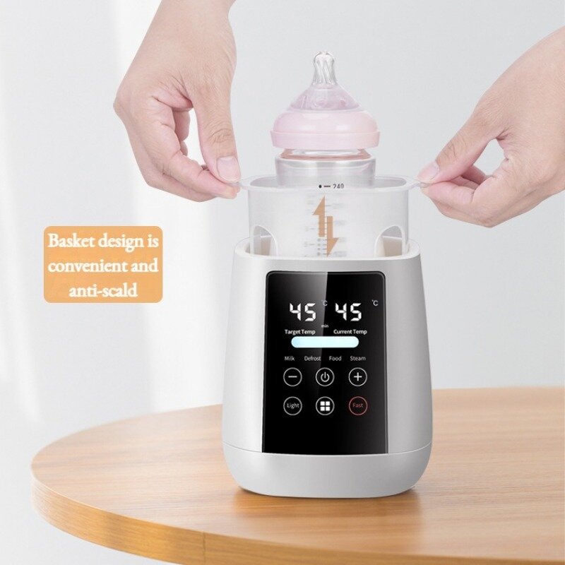 زجاجة تدفئة ثرموستاتية لحليب الأم ، تدفئة زجاجة الطفل ، التحكم في درجة الحرارة ، الإغلاق التلقائي ، الحرارة السريعة ، كيس لبن الأم