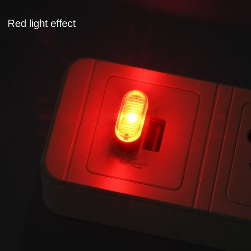 USB سيارة صغيرة LED أضواء الجو سيارة الداخلية النيون مصباح الزخرفية الإضاءة في حالات الطوارئ العالمي الكمبيوتر المحمولة التوصيل والتشغيل