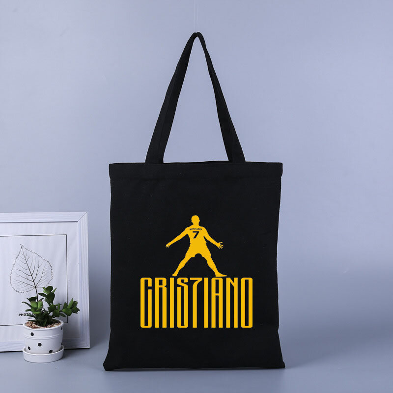 رونالدو-حقيبة حمل مطبوعة للأطفال ، حقيبة تسوق ، حقيبة قرطاسية ، حقيبة وثيقة ، حقيبة كتب