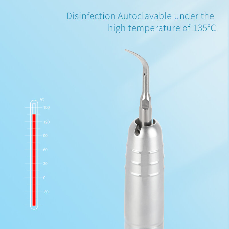 جهاز قشارة الهواء بالموجات فوق الصوتية للأسنان من AZDENT جهاز تنظيف سوبر سونيك مع 3 نصائح لأداة تنظيف وتجميع الأسنان مختبر طب الأسنان