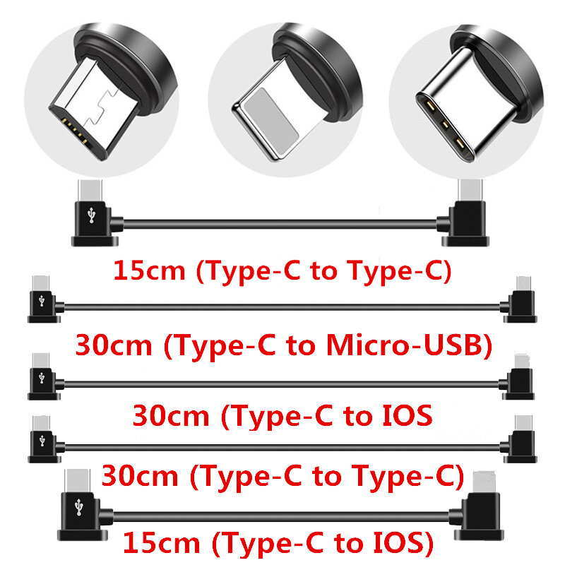 كابل بيانات التحكم عن بعد لـ DJI Mavic Mini/SE/Mavic 2/Mavic Pro/Air/Spark/Type-C Micro USB IOS connect torline لـ Iphone/iPad