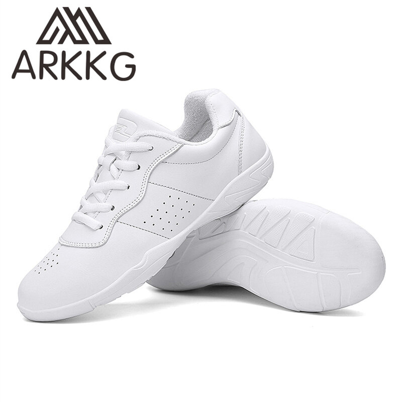 ARKKG-أحذية التشجيع الرياضية للرجال والنساء ، أحذية المنافسة ، أحذية المنافسة ، المنافسة ، التنافسية ، الأبيض