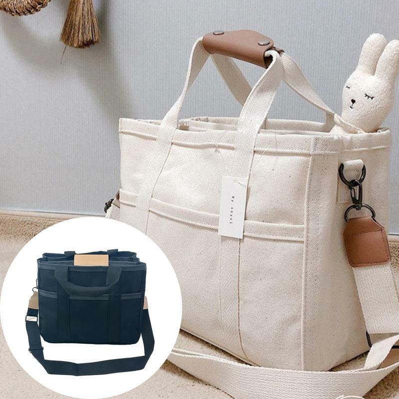 متعددة الوظائف دلو حمل حقيبة مع حزام الكتف قابل للتعديل ، قماش ، حقيبة سفر الطفل ، المحمولة ، كمبيوتر محمول ، حقائب اليد